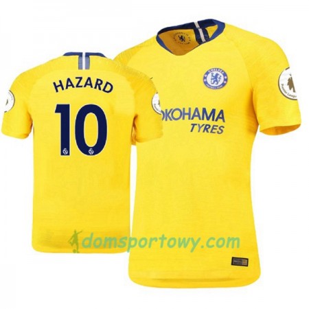 Koszulka Chelsea Hazard 10 Wyjazdowe Koszulki Piłkarskie 2018-2019 Krótki Rękaw